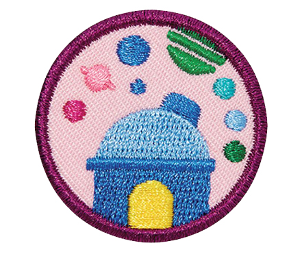 Junior Girl Scouts Space Science Badge